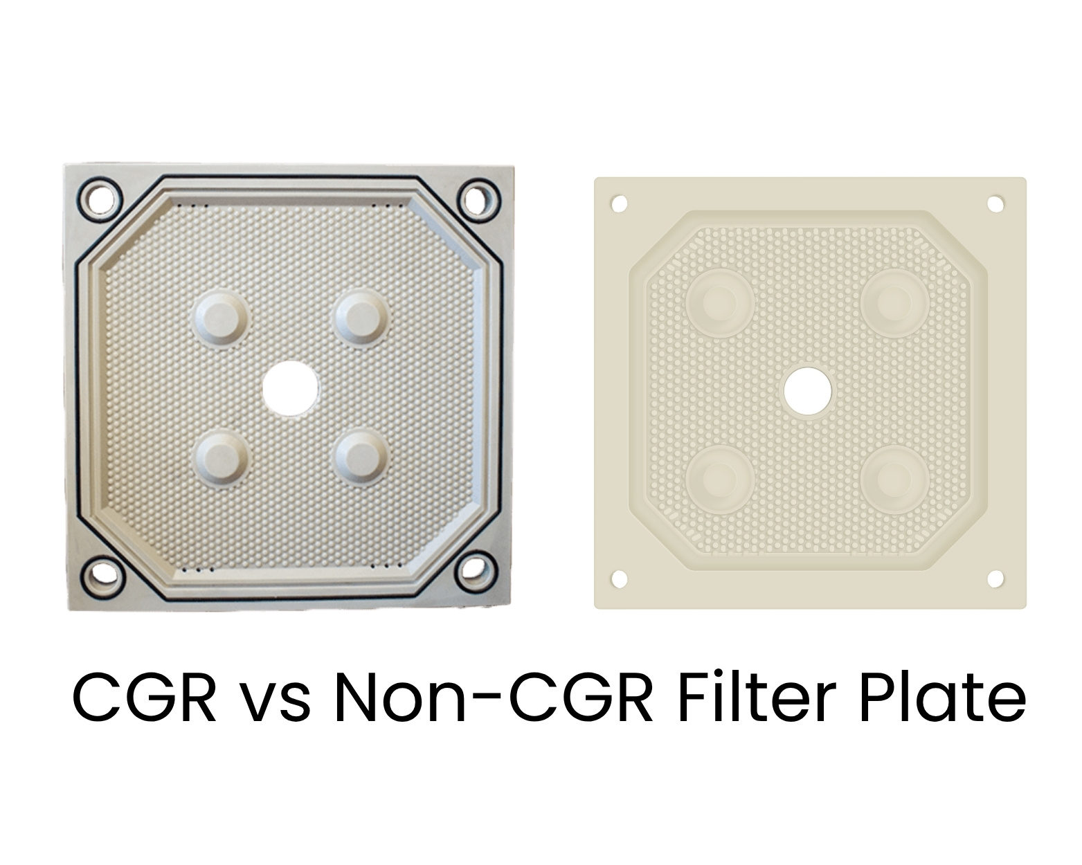 CGR vs Non CGR Filter Plate